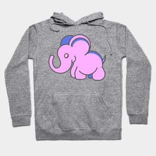 Pink Elephant Hoodie